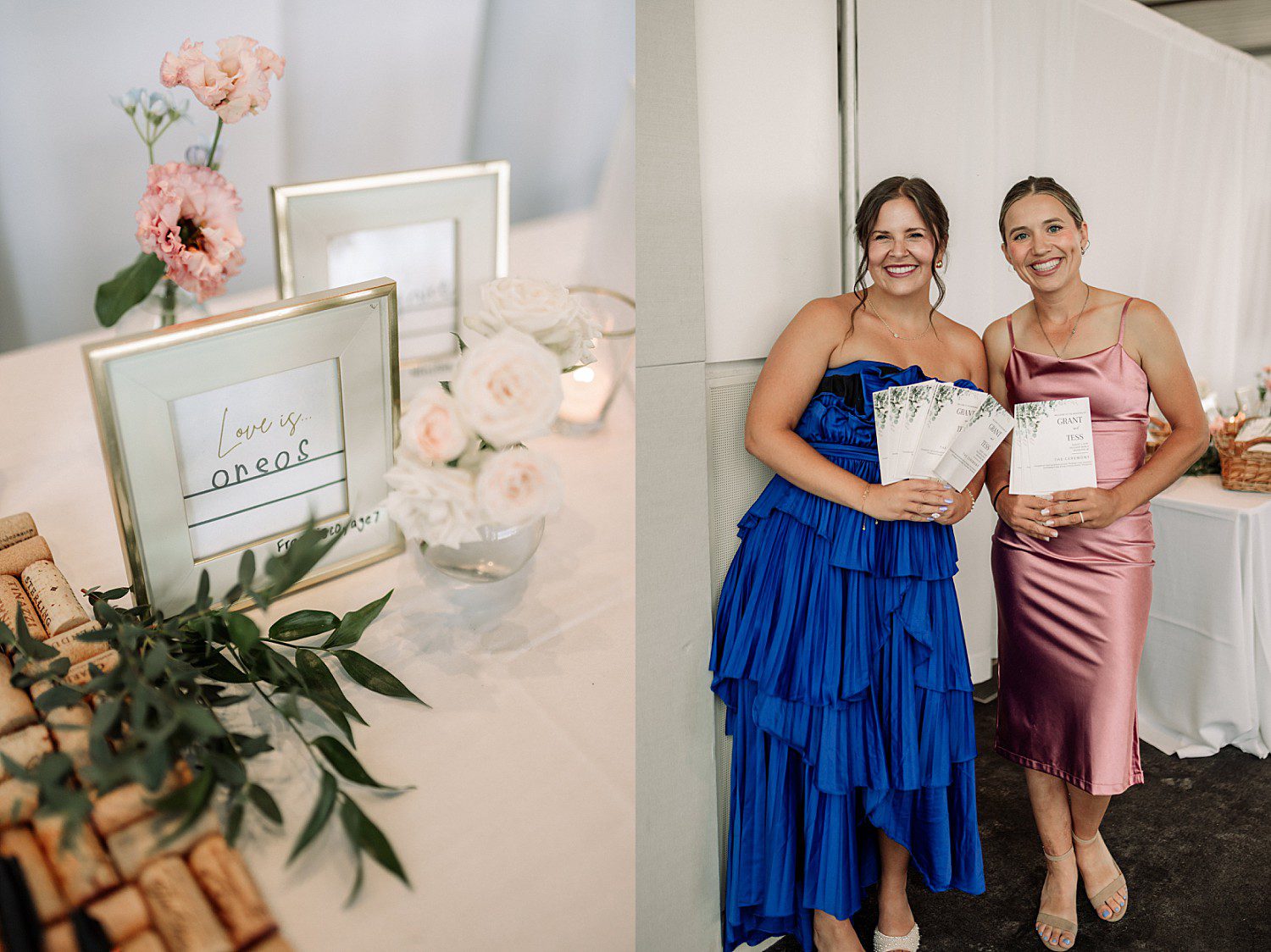 Tess and Grant's guests enjoying the day at their Milwaukee wedding at Discovery World