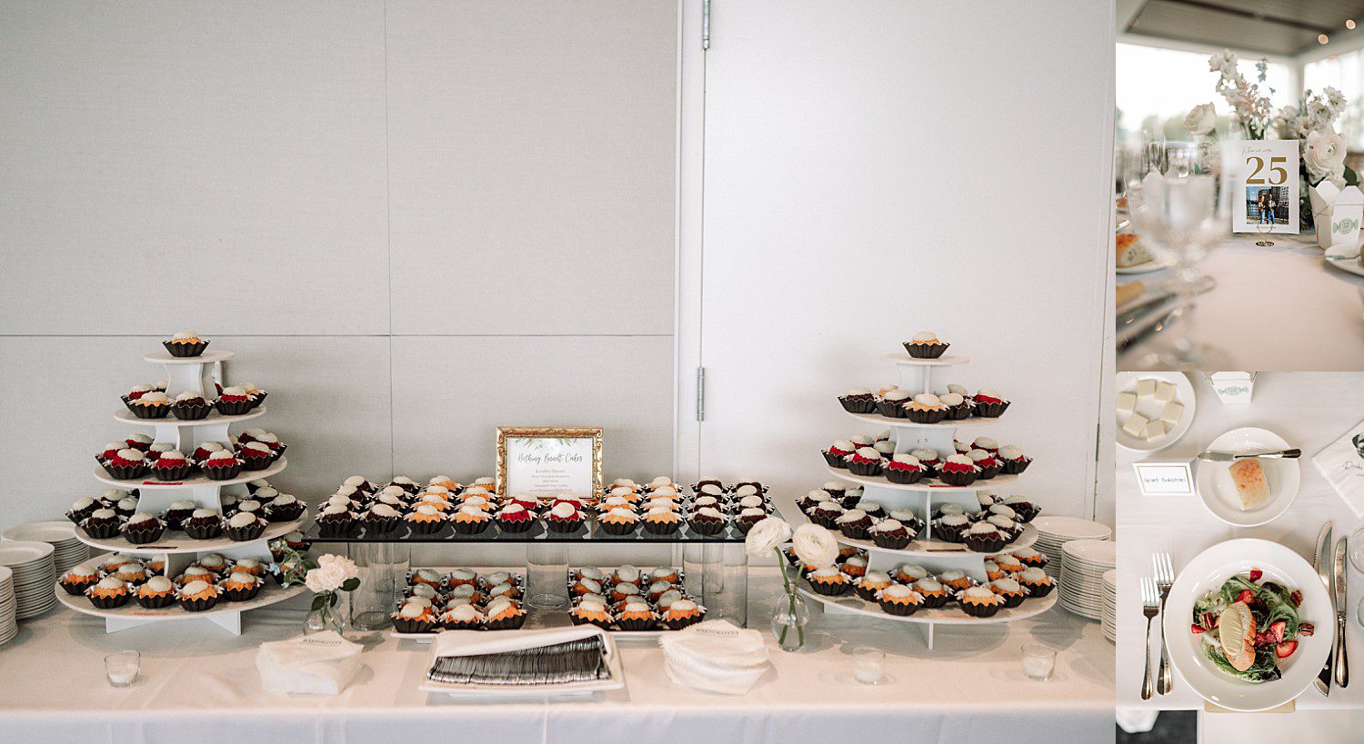 Tess and Grant's signature cocktail details at their Milwaukee wedding at Discovery World